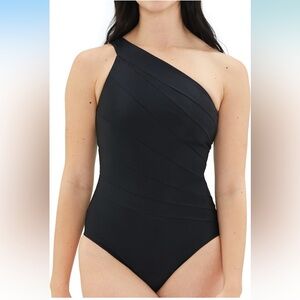 🖤NWT Summersalt 🖤 Sidestroke one piece swimsuit Black size 12
